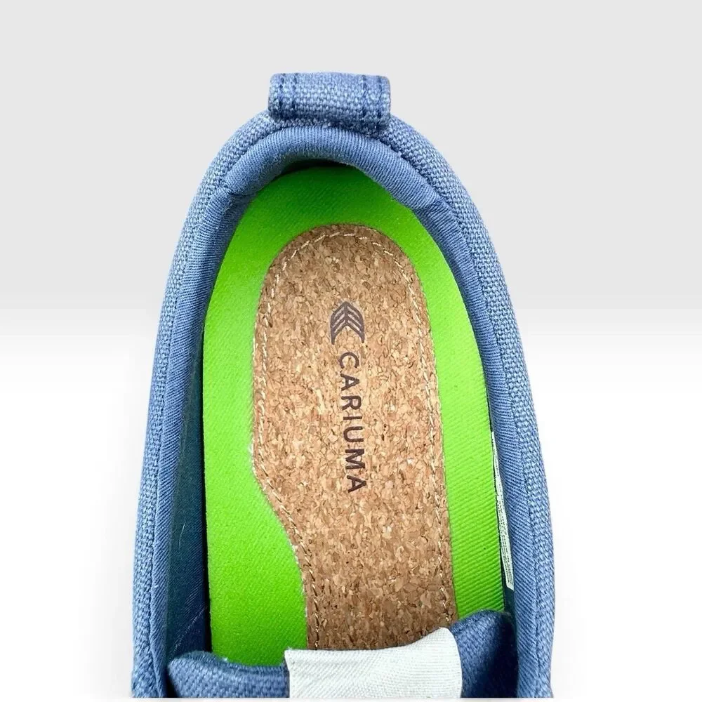 CARIUMA OCA Low Canvas Sneakers Blue Womens 9 Mens 7.5 EU 40 Sustainable Shoes